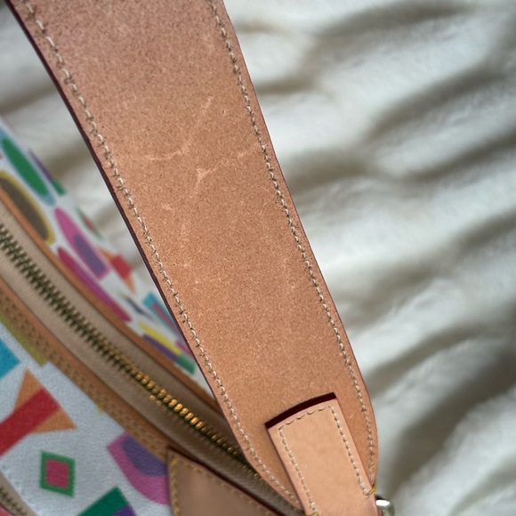 Dooney & Bourke Colorful Geometric Shoulder Bag - Picture 12 of 12